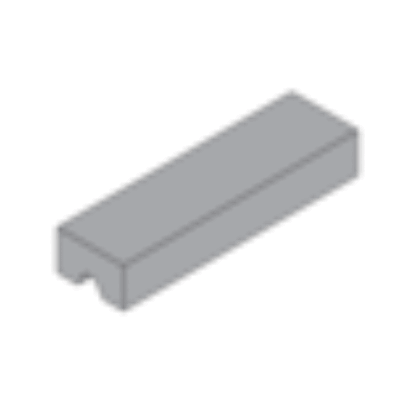 CRL 45A3220 U.S. Aluminum Series 45X 4″ Setting Block for Exterior Glazing – 100/Pk