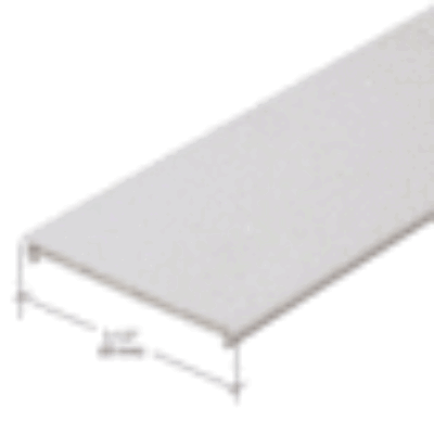 CRL PV100 White PVC Flush Insert – 96″